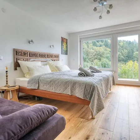 Apartmán Grosse Am Wald Mit Aussicht, Sauna, Kaminofen, Grill *