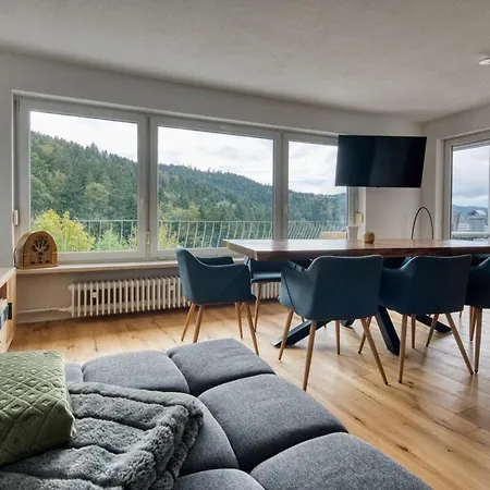 Grosse Am Wald Mit Aussicht, Sauna, Kaminofen, Grill * Triberg im Schwarzwald